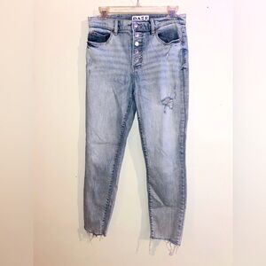 Daze Women's High Rise Jeans - Light Blue